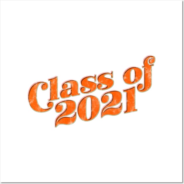 Class of 2021 L Wall Art by karutees